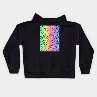 Psychedelic Frog Spots Kids Hoodie